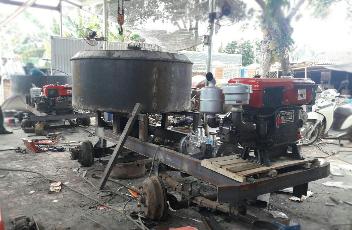 máy trộn bê tông tự chế máy trộn bê tông tự chế