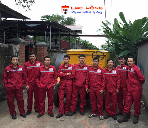 máy trộn bê tông kỹ thuật viên máy trộn