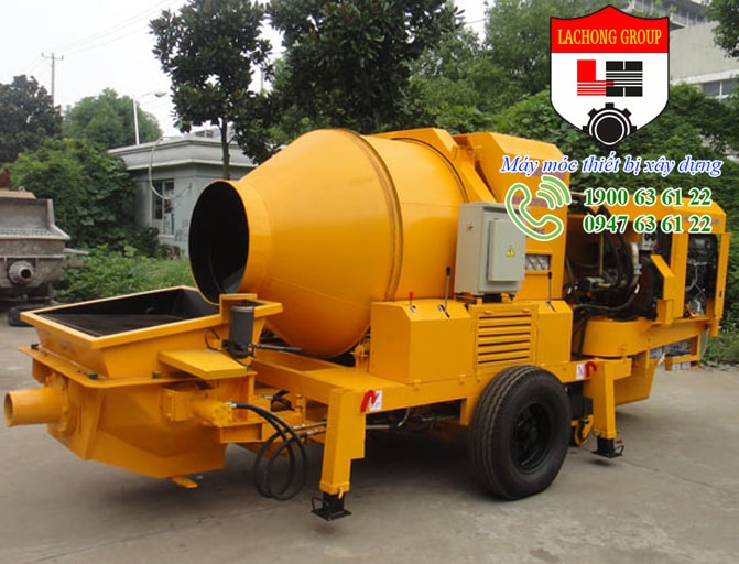 m&aacute;y trộn kết hợp bơm b&ecirc; t&ocirc;ng