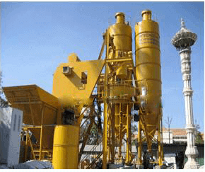 Trạm trộn b&ecirc; t&ocirc;ng HZS60