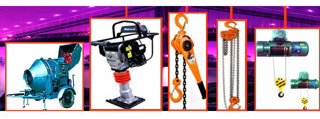 máy móc xây dựng máy móc xây dựng,, máy bơm, máy nén khí, máy đầm, máy uốn săt thép