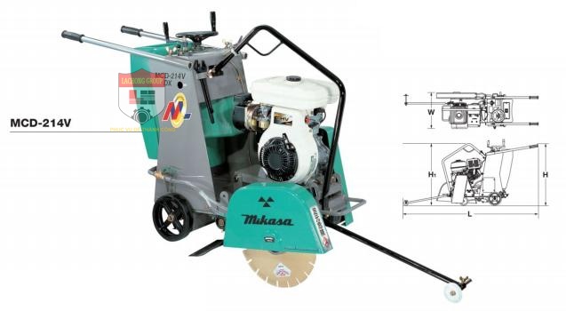 Máy cắt đường bê tông Mikasa MCD-214V